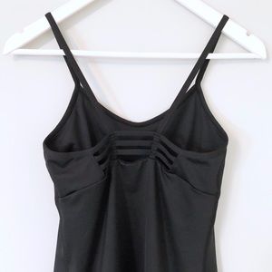 Z by Zella Black Strappy Back Cami Top Size S